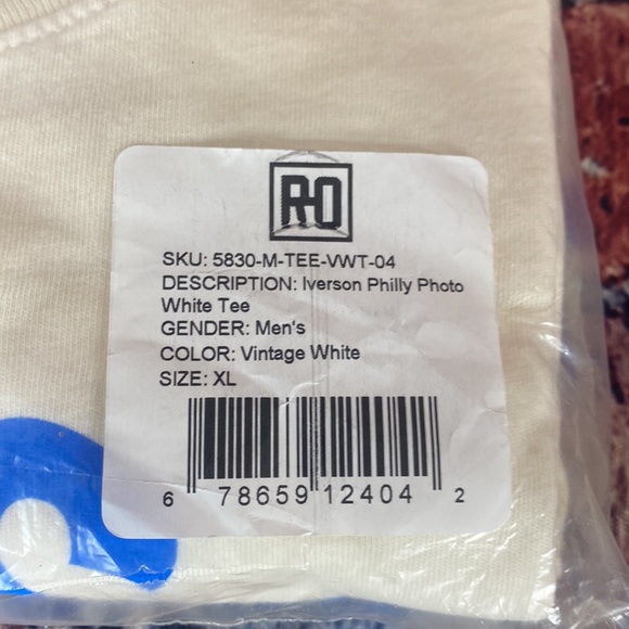 Roots of Fight Iverson Philly Photo White Tee - Picture 4 of 7